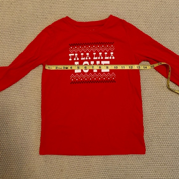 Cat & Jack Long Sleeve Christmas T-Shirt - Picture 7 of 8